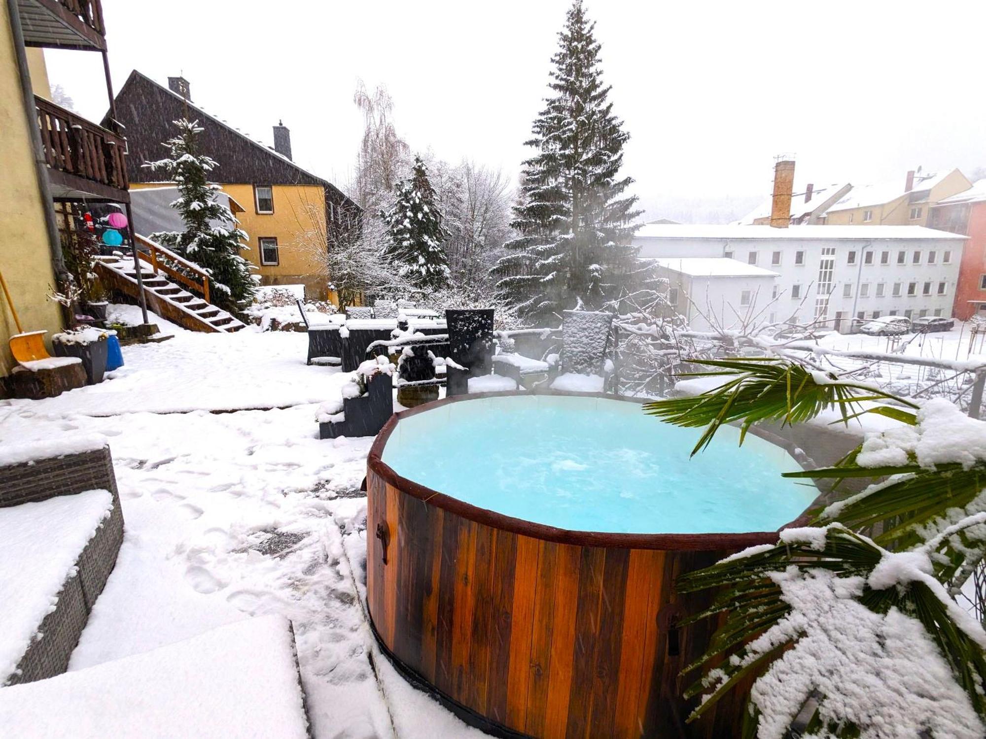 Urlaubsmagie - Sauna&Whirlpool Zum Entspannen - Hw1 Sebnitz Exteriör bild